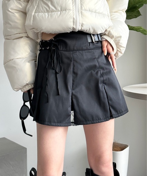 セール】レースプリーツスカート（スカート）｜sedacle girl