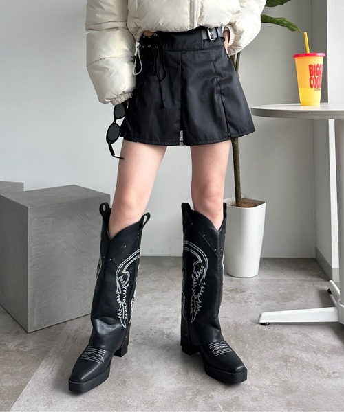 セール】レースプリーツスカート（スカート）｜sedacle girl