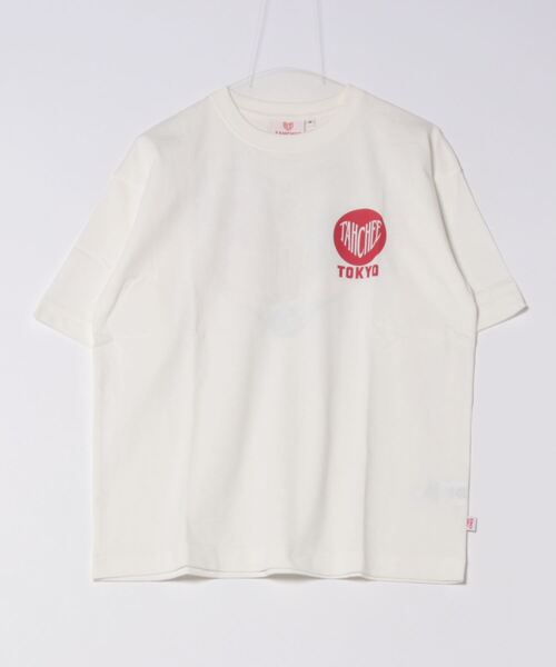 tシャツ 「ムラサキスポーツ限定」TAHCHEE/ターチー 半袖 Tシャツ バックプリント オーバーサイズ 和モチーフ TC240700-02 レディ TAHCHEE ターチー 半袖 Tシャツ レディース フロントプリント