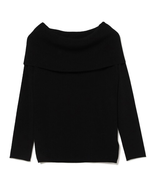 「Demi-Luxe BEAMS」 長袖ニット ONE SIZE ブラック レディース Demi-Luxe BEAMS（デミルクス ビームス）の「Demi-Luxe BEAMS