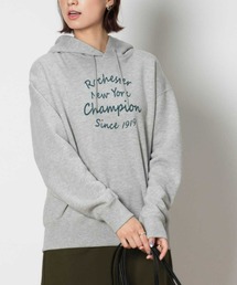 Champion(チャンピオン)【レディース】裏起毛プリントパーカー