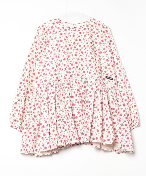 Little sunny bite(リトルサニーバイト)の「■Little Sunny Bite■rose nylon mini dress(ドレス・レディース・ピンク/ブラック/アイボリー・SMALL/MEDIUM)」の1枚目の写真