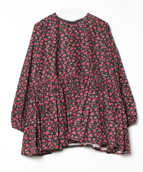 Little sunny bite(リトルサニーバイト)の「■Little Sunny Bite■rose nylon mini dress(ドレス・レディース・ピンク/ブラック/アイボリー・SMALL/MEDIUM)」の2枚目の写真