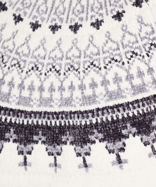 THE SHOP TK (ザ ショップ ティーケー )の「◆ラメモール求心ニット【洗える】(ニット/セーター・レディース・チャコール/ブラウン系その他2/アイボリー系・12/13)」の4枚目の写真