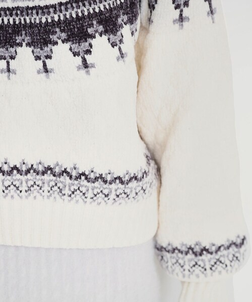 THE SHOP TK (ザ ショップ ティーケー )の「◆ラメモール求心ニット【洗える】(ニット/セーター・レディース・チャコール/ブラウン系その他2/アイボリー系・12/13)」の19枚目の写真