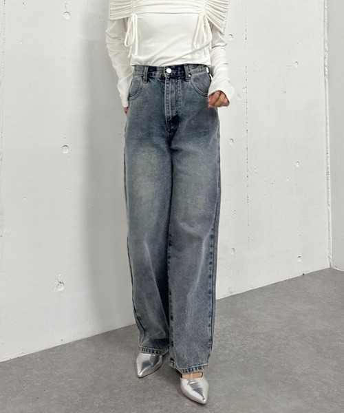 オーバーダイデニム（デニムパンツ）｜archives（アルシーヴ）