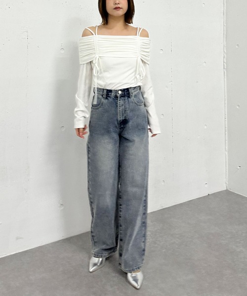 オーバーダイデニム（デニムパンツ）｜archives（アルシーヴ）の