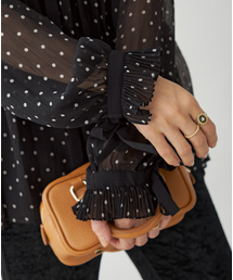 IENA（イエナ）の「L'UNE/リュンヌ ドットブラウス（シャツ/ブラウス