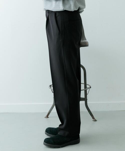 ITEMS URBANRESEARCH(アイテムズ アーバンリサーチ)の「ストレッチ×ウォッシャブル裏キモウスラックス(その他パンツ・メンズ・ベージュ/グレー/ブラック・LARGE/MEDIUM/SMALL)」の5枚目の写真