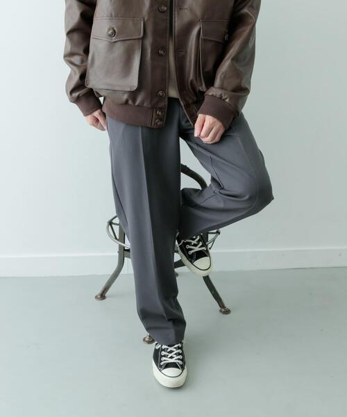 ITEMS URBANRESEARCH(アイテムズ アーバンリサーチ)の「ストレッチ×ウォッシャブル裏キモウスラックス(その他パンツ・メンズ・ベージュ/グレー/ブラック・LARGE/MEDIUM/SMALL)」の14枚目の写真