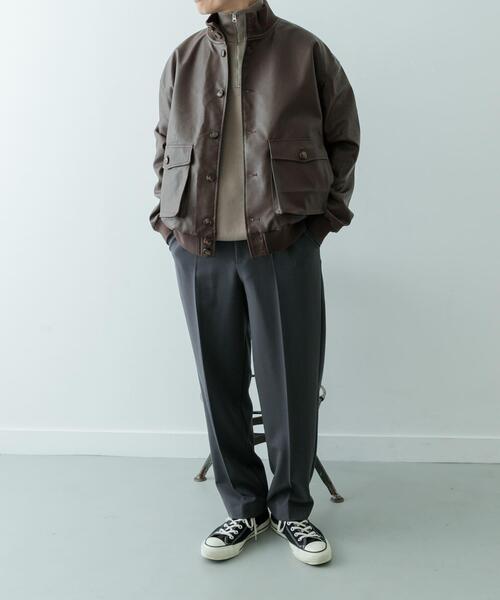 ITEMS URBANRESEARCH(アイテムズ アーバンリサーチ)の「ストレッチ×ウォッシャブル裏キモウスラックス(その他パンツ・メンズ・ベージュ/グレー/ブラック・LARGE/MEDIUM/SMALL)」の15枚目の写真