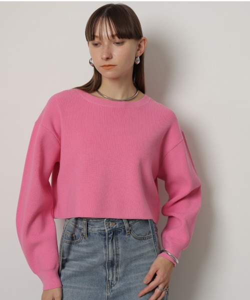 CADUNE（カデュネ）の「ショートニット（ニット/セーター）」 - WEAR