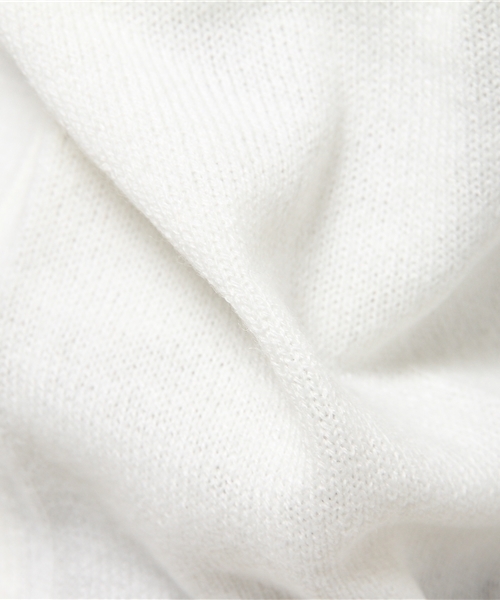 earth music&ecology（アースミュージックアンドエコロジー）の「ハイネックベーシックニットプルオーバー（ニット/セーター・レディース・ネイビー/レッド/アイボリー/杢グレー・MEDIUM/SMALL）」の15枚目の写真