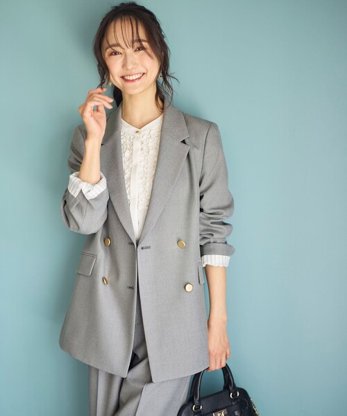 たさゆち 未使用 エニィスィス 洗える 褒めらレディテーラード ジャケット 洗える】褒めらレディテーラード ジャケット / ANY SIS