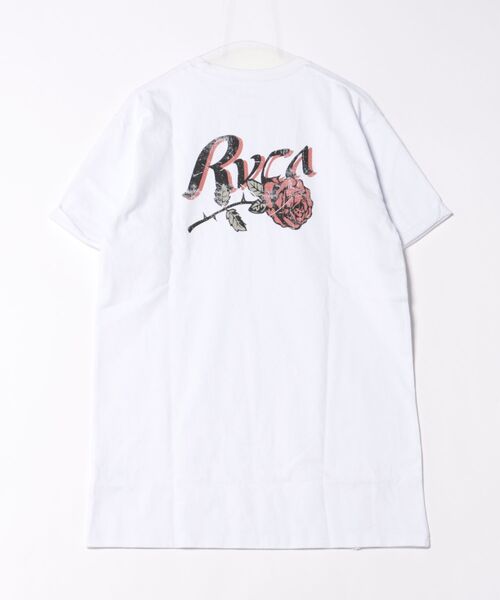 RVCA(ルーカ)の「RVCA/ルーカ Tシャツワンピース BF043-P36(ワンピース・レディース・ブラック/ホワイト・S/M)」の3枚目の写真