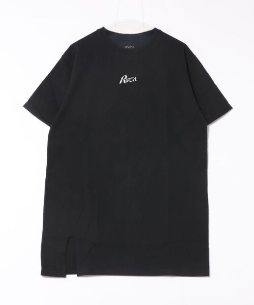 RVCA(ルーカ)の「RVCA/ルーカ Tシャツワンピース BF043-P36(ワンピース・レディース・ブラック/ホワイト・S/M)」の4枚目の写真