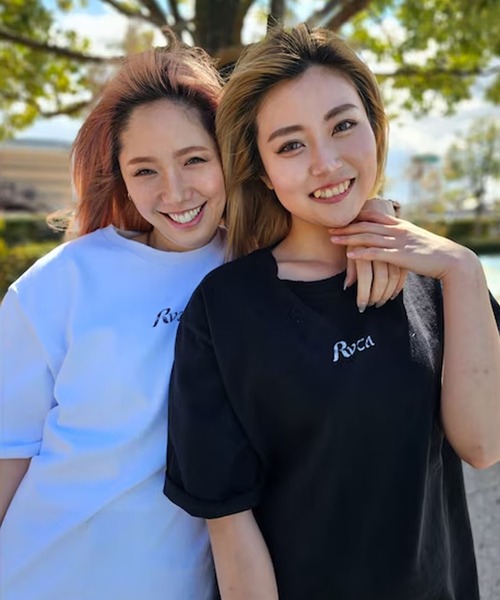 RVCA(ルーカ)の「RVCA/ルーカ Tシャツワンピース BF043-P36(ワンピース・レディース・ブラック/ホワイト・S/M)」の9枚目の写真
