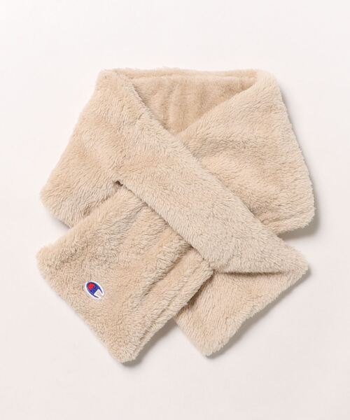 Champion（チャンピオン）の「【Champion】786-0012 差し込みマフラー（マフラー・レディース・ブラック/オフホワイト/グレー/ブラウン/ベージュ/ネイビー・FREE）」の5枚目の写真