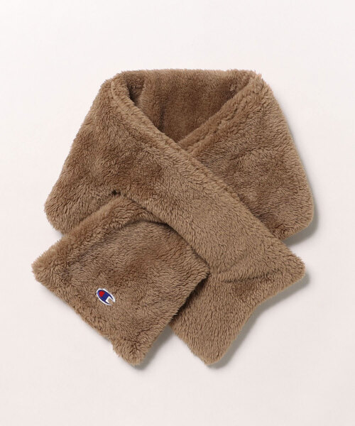 Champion（チャンピオン）の「【Champion】786-0012 差し込みマフラー（マフラー・レディース・ブラック/オフホワイト/グレー/ブラウン/ベージュ/ネイビー・FREE）」の4枚目の写真