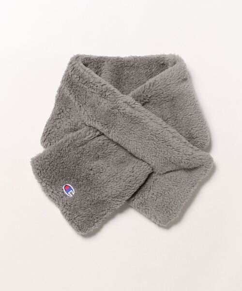 Champion（チャンピオン）の「【Champion】786-0012 差し込みマフラー（マフラー・レディース・ブラック/オフホワイト/グレー/ブラウン/ベージュ/ネイビー・FREE）」の3枚目の写真