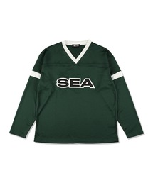 Sulfer Acid Studs C-off L/S Top（Tシャツ/カットソー）｜WIND AND