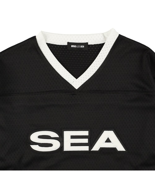 WIND AND SEA（ウィンダンシー）の「Satin Patch Game Shirt（Tシャツ/カットソー・メンズ・ブラック/ホワイト/グリーン・MEDIUM/LARGE/X-LARGE）」の9枚目の写真