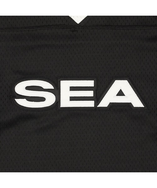 WIND AND SEA（ウィンダンシー）の「Satin Patch Game Shirt（Tシャツ/カットソー・メンズ・ブラック/ホワイト/グリーン・MEDIUM/LARGE/X-LARGE）」の10枚目の写真