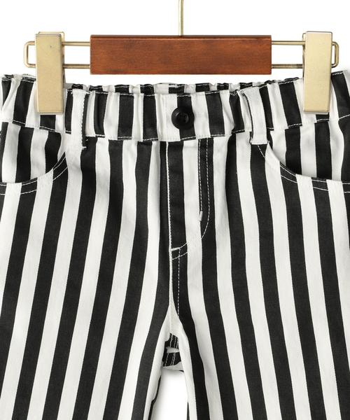 green label relaxing（グリーンレーベルリラクシング）の「【KIDS】ストレッチストライプパンツ フルレングス（その他パンツ・キッズ・その他1・105/135/125/115/95）」の2枚目の写真