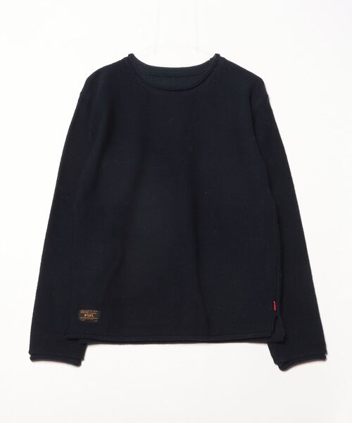 セール/ブランド古着】ワンポイント長袖ニット（ニット/セーター  