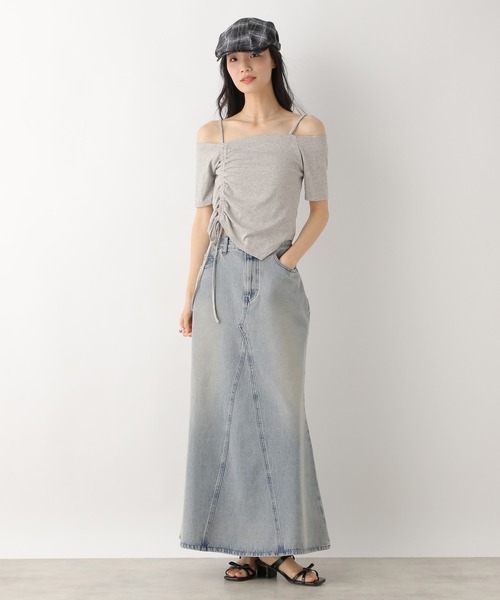 出品中様 確認用 セール】Denim マーメイドロングスカート 319781（デニムスカート