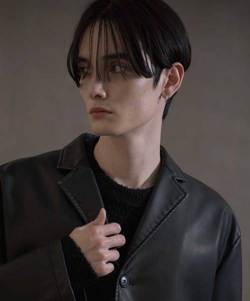 LUCY(ルーシー)の「LUCY/PUシングルテーラードジャケット(テーラードジャケット・メンズ・ブラック・MEDIUM/LARGE)」の11枚目の写真