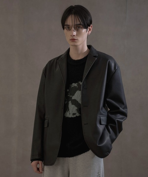 LUCY(ルーシー)の「LUCY/PUシングルテーラードジャケット(テーラードジャケット・メンズ・ブラック・MEDIUM/LARGE)」の16枚目の写真