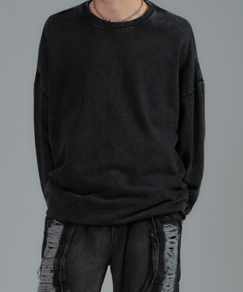 CeLess（セレス）の「Vintage Over Sweat（スウェット・レディース・ブラック/グレー・FREE）」の19枚目の写真