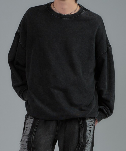 CeLess（セレス）の「Vintage Over Sweat（スウェット・レディース・ブラック/グレー・FREE）」の18枚目の写真
