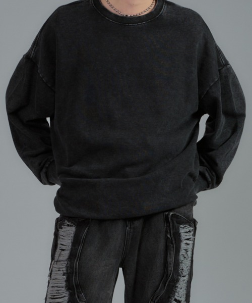 CeLess（セレス）の「Vintage Over Sweat（スウェット・レディース・ブラック/グレー・FREE）」の17枚目の写真