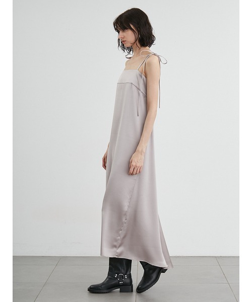 セール】バックレースキャミワンピース（ワンピース）｜styling