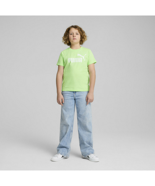PUMA(プーマ)の「PUMA プーマ ボーイズ ESS NO. 1 ロゴ 半袖 Tシャツ B 120-160cm(Tシャツ/カットソー・キッズ・ネイビー/ライトグリーン/ブラック/ホワイト・130/120/160/150/140)」の7枚目の写真