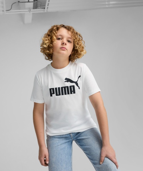 PUMA(プーマ)の「PUMA プーマ ボーイズ ESS NO. 1 ロゴ 半袖 Tシャツ B 120-160cm(Tシャツ/カットソー・キッズ・ネイビー/ライトグリーン/ブラック/ホワイト・130/120/160/150/140)」の2枚目の写真