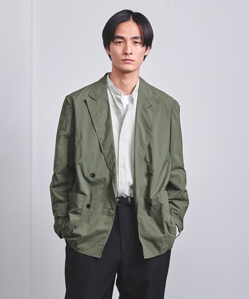 高級★極美品★ユナイテッドアローズ　ダブルジャケット　36　3.5万　ブラウン BEAUTY＆YOUTH UNITED ARROWS ジャケット テーラードジャケット