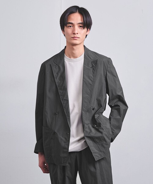新品 ユナイテッドアローズ ジャケット ダブル ブラック 36 UNITED ARROWS｜ユナイテッドアローズのテーラードジャケット