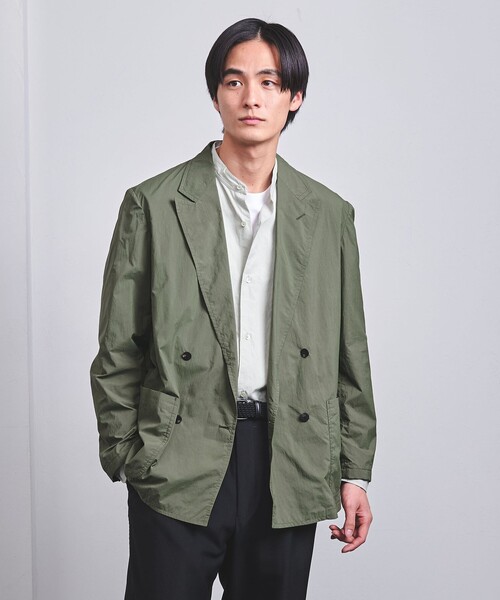 ユナイテッドアローズ　TA/P テーラード ジャケット　水色　38 UNITED ARROWS（ユナイテッドアローズ）の「TA/P テーラード