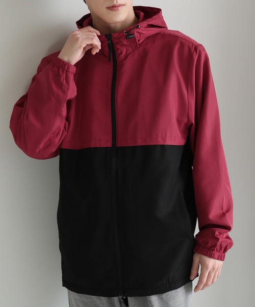 TopIsm(トップイズム)の「【2025】撥水加工 UVカット 配色切替 裏メッシュマウンテンパーカー(マウンテンパーカー・メンズ・ブラック×グリーン/レッド系その他/グリーン系その他/ブルー系その他/ベージュ系その他・LL/L/M)」の5枚目の写真