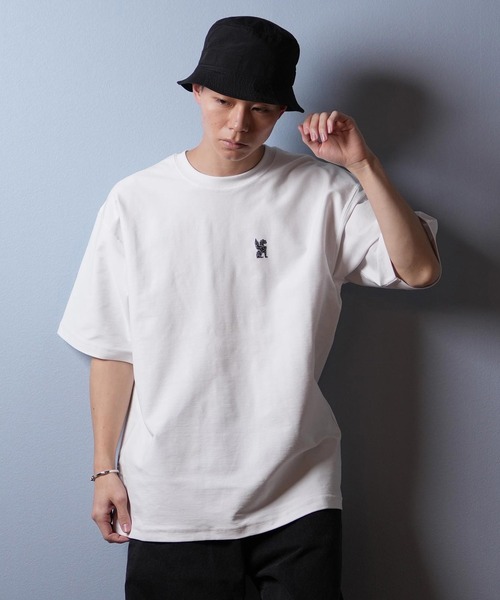 boohoo MAN オーバーサイズ 半袖 パーム バックプリント Tシャツ バックプリント Tシャツ 半袖 オーバーサイズ ストリート 韓国