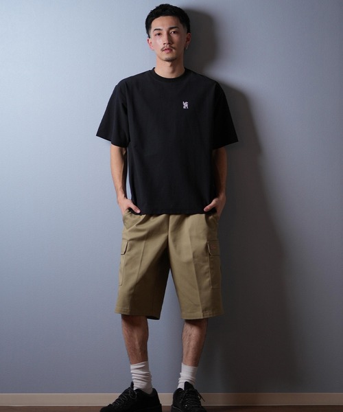 CHROME(クローム)の「CHROME/クローム オーバーサイズ/バックプリントTシャツ JP264(Tシャツ/カットソー・メンズ・ホワイト/ブラック・M/L/XL)」の13枚目の写真