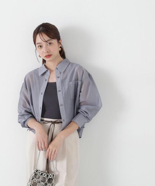 【タグ付新品】今期新作プロポーション　シアーシャツ　完売ホワイト 楽天市場】シアーシャツ PROPORTION BODY DRESSING