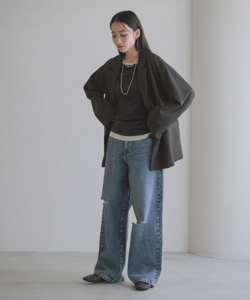 LOWRYS FARM(ローリーズファーム)の「シースルーバレエシューズ 302709(バレエシューズ・レディース・ベージュ/レオパード/ブラック・LARGE/MEDIUM)」の5枚目の写真