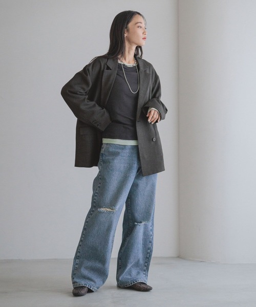 LOWRYS FARM(ローリーズファーム)の「シースルーバレエシューズ 302709(バレエシューズ・レディース・ベージュ/レオパード/ブラック・LARGE/MEDIUM)」の6枚目の写真