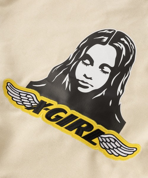 ANGEL FACE PATCH TOTE BAG（トートバッグ）｜X-girl（エックス