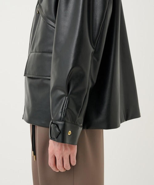 別注 Faux Leather Blouson（ブルゾン）｜CULLNI（クルニ）の