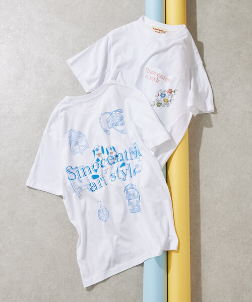 ear PAPILLONNER（イアパピヨネ）の「シノワズリTシャツ【Work of Art